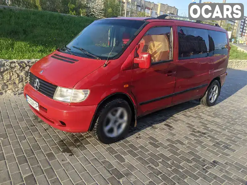 Мінівен Mercedes-Benz Vito 2000 2.2 л. Ручна / Механіка обл. Тернопільська, Тернопіль - Фото 1/13