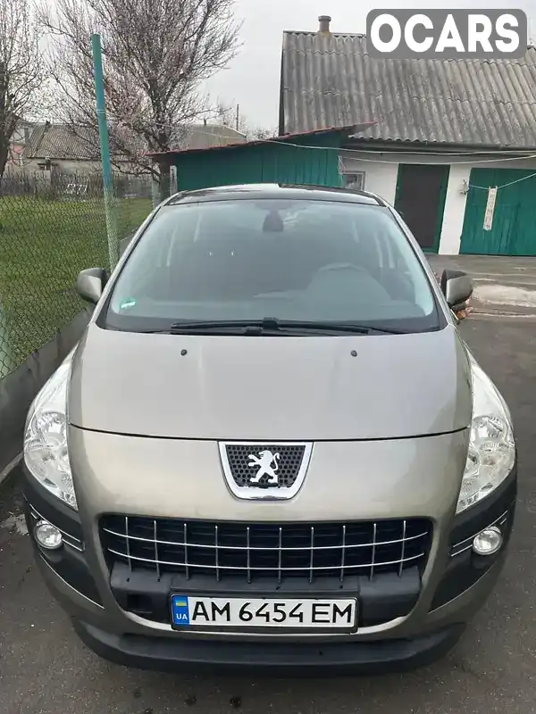 Позашляховик / Кросовер Peugeot 3008 2009 2 л. Ручна / Механіка обл. Житомирська, Малин - Фото 1/8