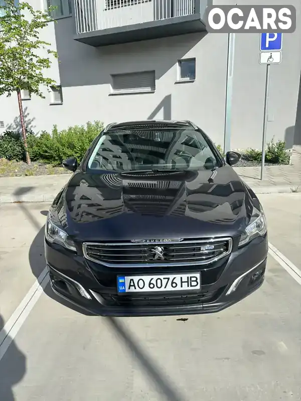 Універсал Peugeot 508 2016 1.6 л. Автомат обл. Закарпатська, Мукачево - Фото 1/21