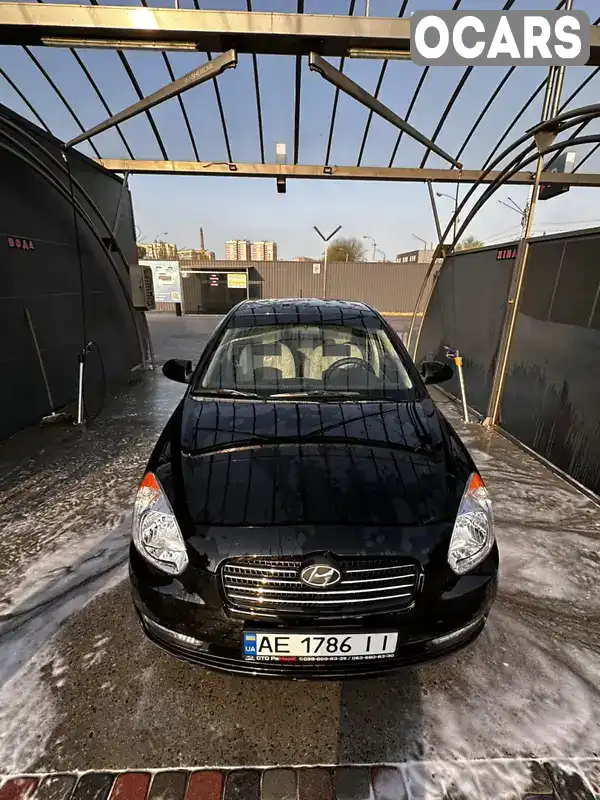 Седан Hyundai Accent 2008 1.6 л. Ручна / Механіка обл. Дніпропетровська, Дніпро (Дніпропетровськ) - Фото 1/21