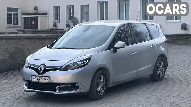 Мінівен Renault Grand Scenic 2015 1.46 л. Ручна / Механіка обл. Тернопільська, Кременець - Фото 1/21