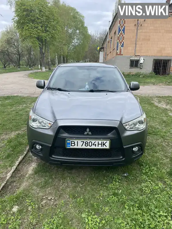 JMBXTGA3WCZ004123 Mitsubishi ASX 2012 Внедорожник / Кроссовер 1.8 л. Фото 1