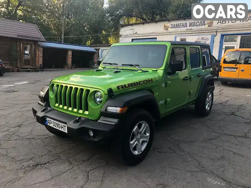 Позашляховик / Кросовер Jeep Wrangler 2018 2 л. Автомат обл. Запорізька, Запоріжжя - Фото 1/15