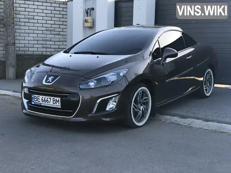 Кабриолет Peugeot 308 2014 2 л. Автомат обл. Николаевская, Николаев - Фото 1/21