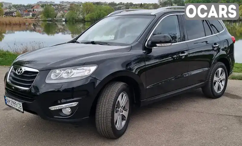 Внедорожник / Кроссовер Hyundai Santa FE 2011 2.2 л. Автомат обл. Житомирская, Бердичев - Фото 1/21