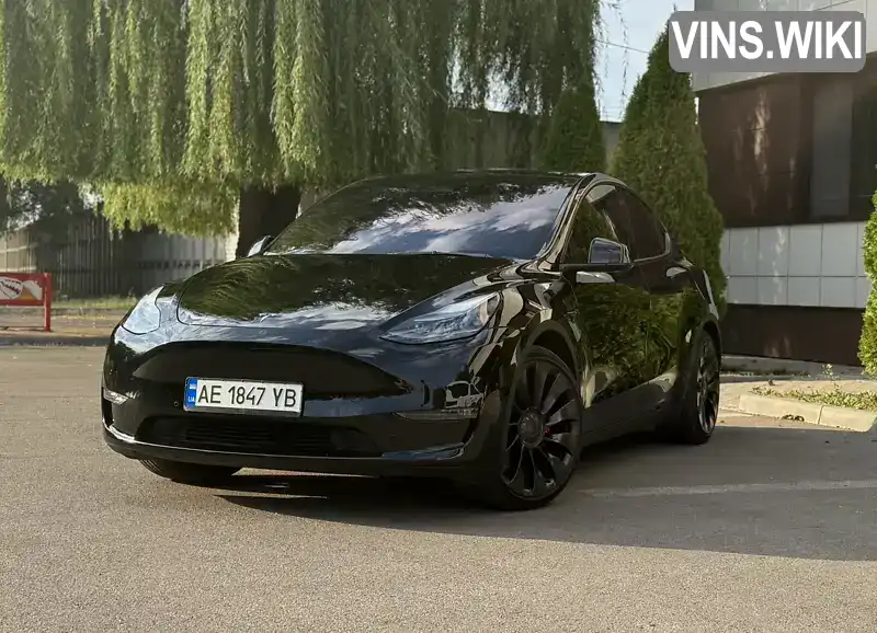 Внедорожник / Кроссовер Tesla Model Y 2022 null_content л. Автомат обл. Днепропетровская, Днепр (Днепропетровск) - Фото 1/21