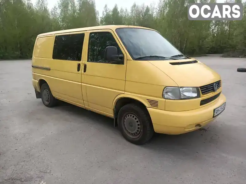 Мінівен Volkswagen Transporter 2002 2.5 л. Ручна / Механіка обл. Житомирська, Звягель - Фото 1/21