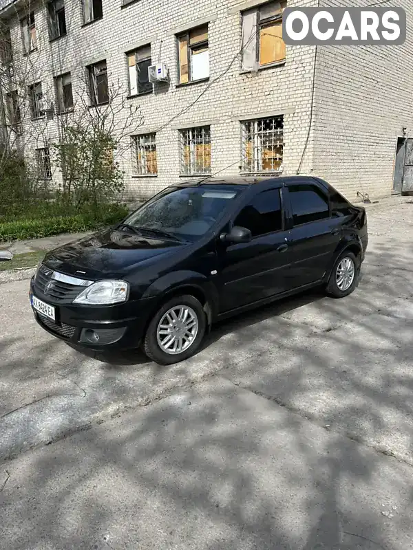 Седан Renault Logan 2011 1.6 л. Ручная / Механика обл. Харьковская, Близнюки - Фото 1/21