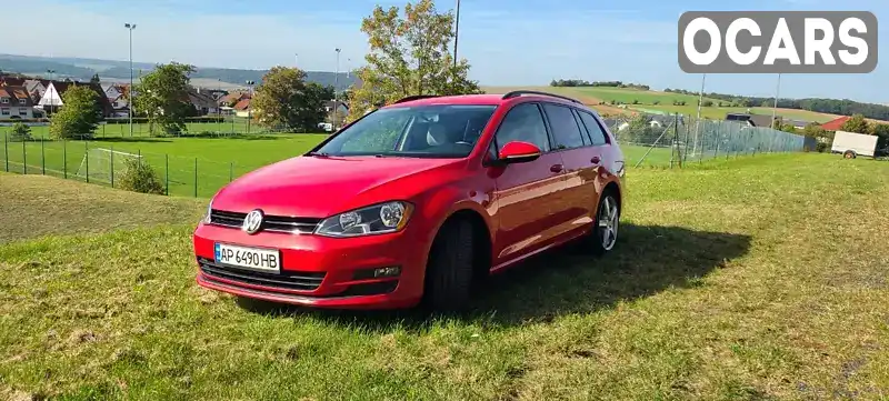 Универсал Volkswagen Golf 2017 1.8 л. Автомат обл. Запорожская, Запорожье - Фото 1/20