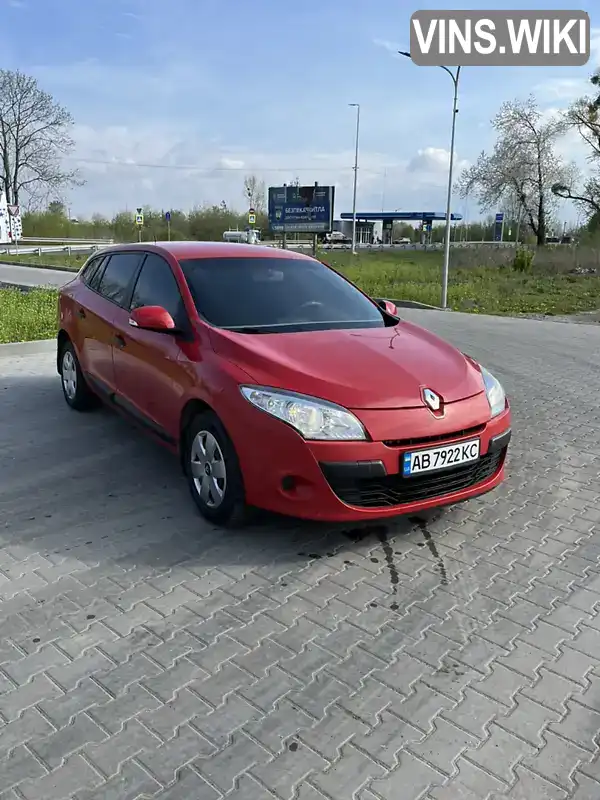 Універсал Renault Megane 2009 1.6 л. Ручна / Механіка обл. Вінницька, Вінниця - Фото 1/21