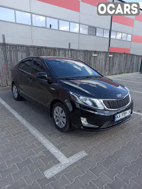 Седан Kia Rio 2012 1.6 л. Автомат обл. Київська, Київ - Фото 1/21