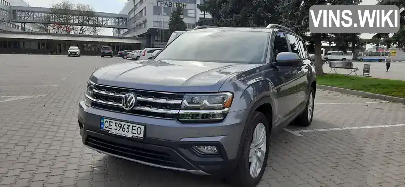 Позашляховик / Кросовер Volkswagen Atlas 2018 3.6 л. Автомат обл. Чернівецька, Чернівці - Фото 1/21