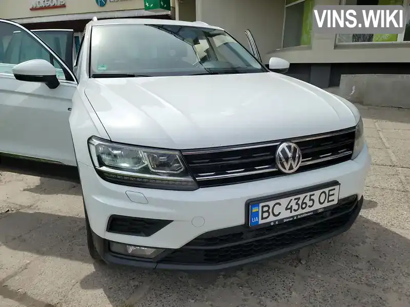 Внедорожник / Кроссовер Volkswagen Tiguan 2018 1.98 л. Автомат обл. Львовская, Львов - Фото 1/19