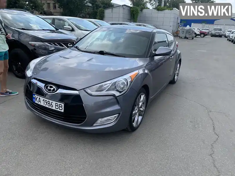 KMHTC6AD1GU303618 Hyundai Veloster 2016 Хэтчбек 1.59 л. Фото 2