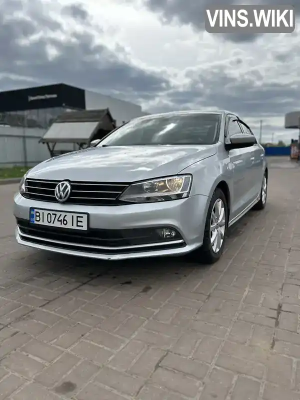 Седан Volkswagen Jetta 2014 1.8 л. Автомат обл. Полтавська, Полтава - Фото 1/8