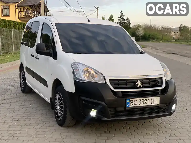 Минивэн Peugeot Partner 2017 1.6 л. Ручная / Механика обл. Львовская, Львов - Фото 1/21