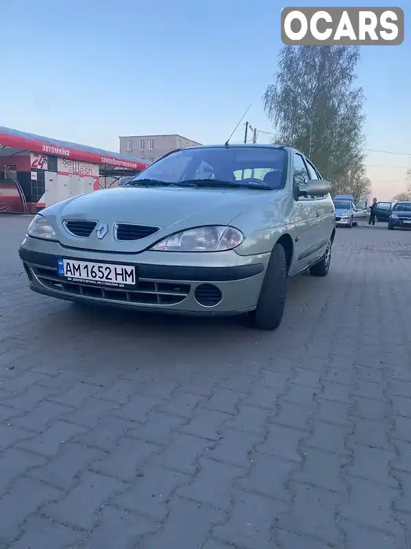 Хетчбек Renault Megane 1999 1.39 л. Ручна / Механіка обл. Житомирська, Коростень - Фото 1/18