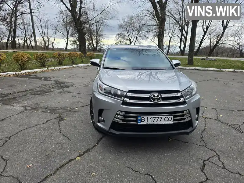 Позашляховик / Кросовер Toyota Highlander 2019 3.46 л. Автомат обл. Полтавська, Кременчук - Фото 1/16