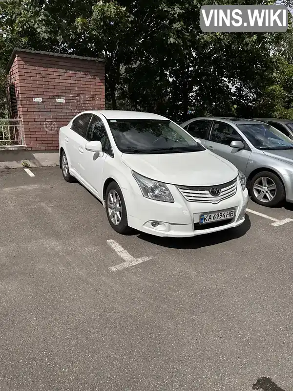 Седан Toyota Avensis 2011 2 л. Автомат обл. Київська, Київ - Фото 1/21