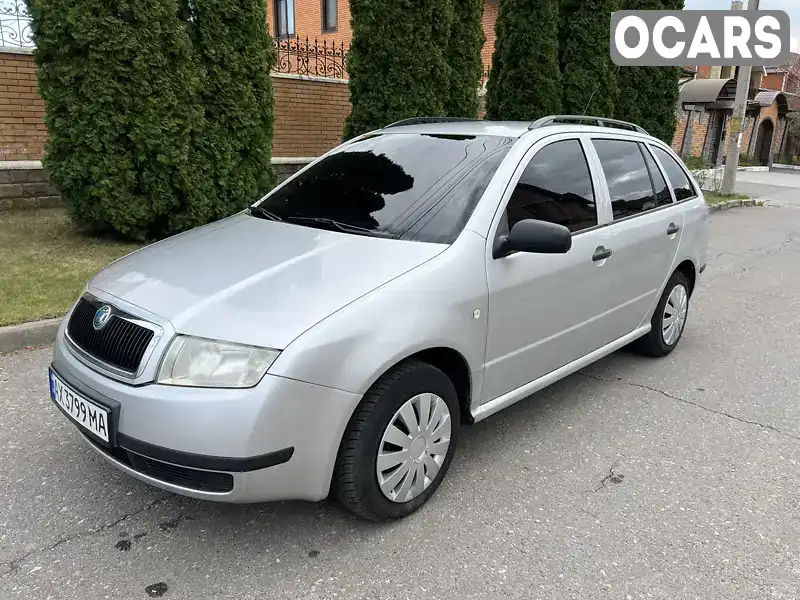 Універсал Skoda Fabia 2002 1.39 л. Ручна / Механіка обл. Харківська, Харків - Фото 1/21