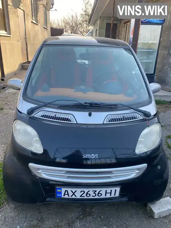 Купе Smart Fortwo 2001 0.6 л. Автомат обл. Харківська, Балаклія - Фото 1/20