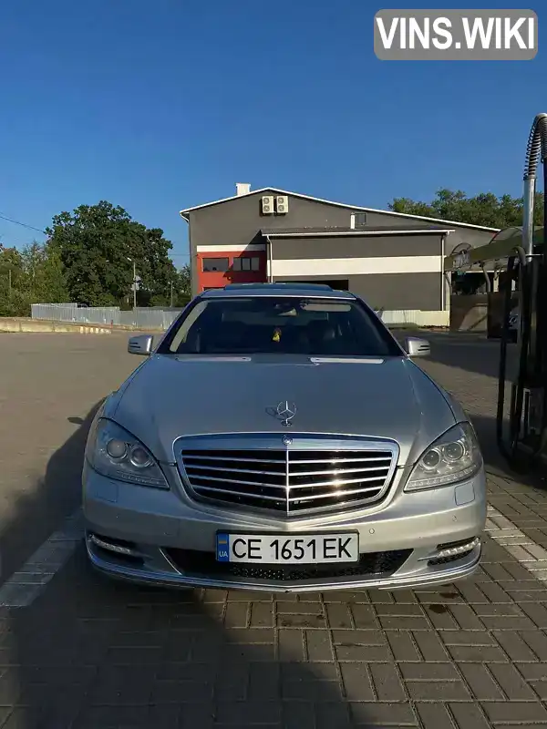 Седан Mercedes-Benz S-Class 2010 3 л. Автомат обл. Чернівецька, Чернівці - Фото 1/21