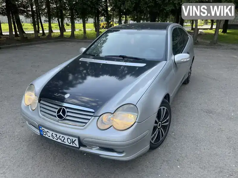 Купе Mercedes-Benz C-Class 2001 2 л. Ручна / Механіка обл. Львівська, Львів - Фото 1/18