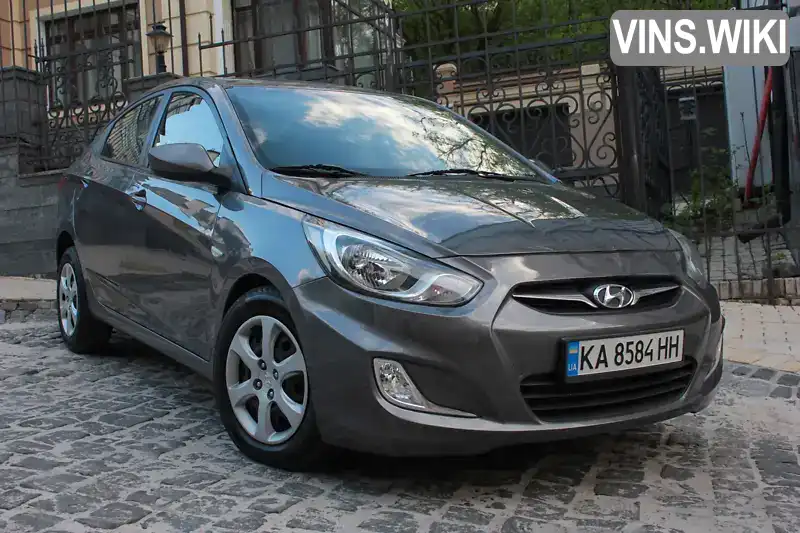 Z94CU41CBBR056022 Hyundai Accent 2011 Седан 1.4 л. Фото 1