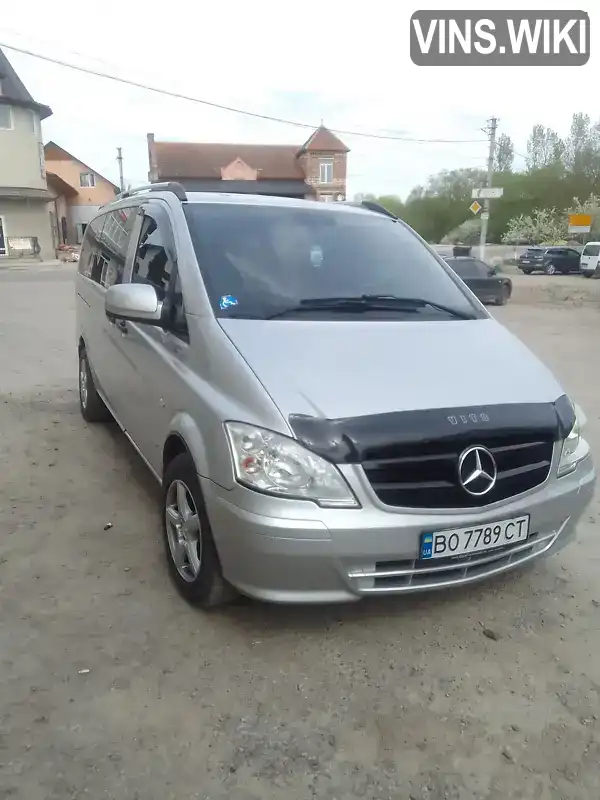 Минивэн Mercedes-Benz Vito 2013 2.14 л. Ручная / Механика обл. Тернопольская, Чортков - Фото 1/7