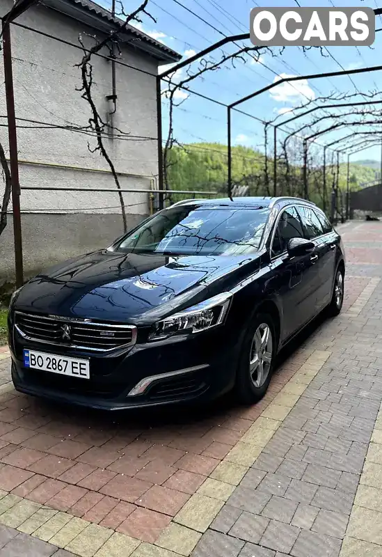 Універсал Peugeot 508 2016 1.56 л. Автомат обл. Закарпатська, Свалява - Фото 1/19