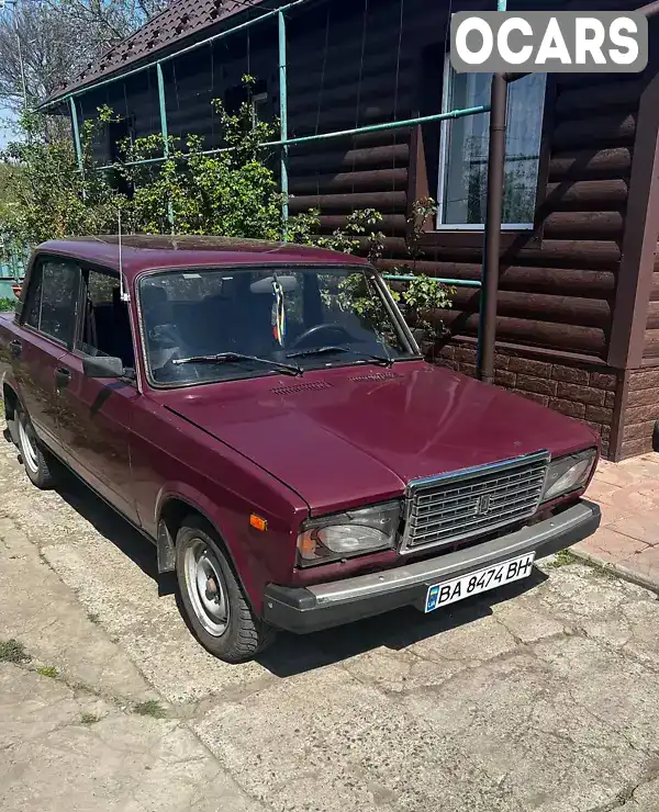 Седан ВАЗ / Lada 2107 2002 1.57 л. Ручна / Механіка обл. Кіровоградська, Благовіщенське (Ульяновка) - Фото 1/5