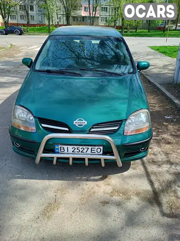 Мінівен Nissan Almera Tino 2000 2.2 л. Ручна / Механіка обл. Полтавська, Полтава - Фото 1/17