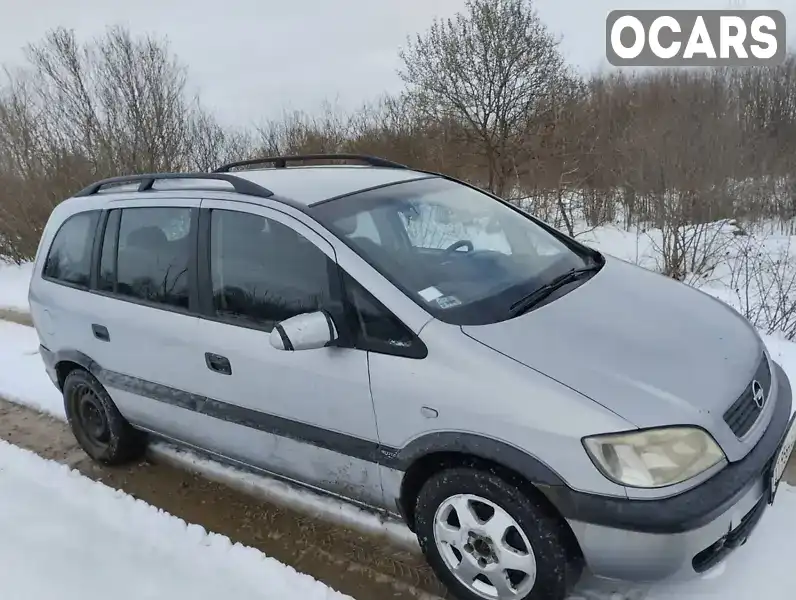 Мінівен Opel Zafira 2002 2 л. Ручна / Механіка обл. Івано-Франківська, Галич - Фото 1/8