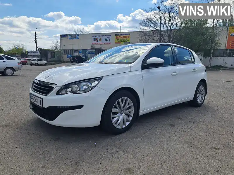 Хэтчбек Peugeot 308 2015 1.56 л. Ручная / Механика обл. Запорожская, Запорожье - Фото 1/21