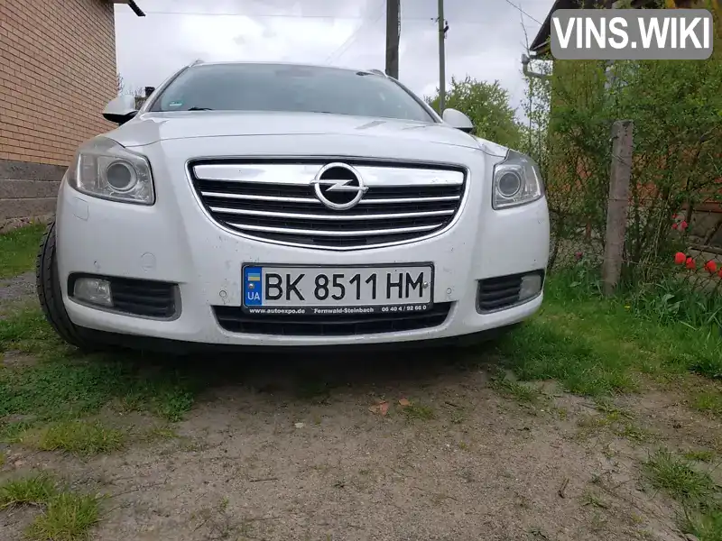 Универсал Opel Insignia 2012 1.96 л. Ручная / Механика обл. Ровенская, Сарны - Фото 1/21