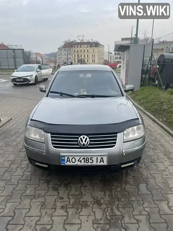 Седан Volkswagen Passat 2001 1.9 л. Ручна / Механіка обл. Закарпатська, Тячів - Фото 1/9