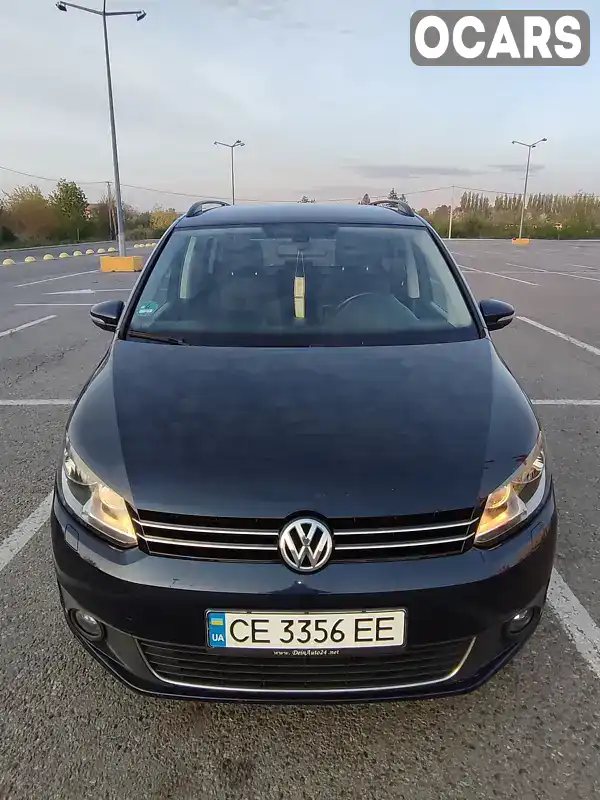 Мінівен Volkswagen Touran 2013 1.6 л. Ручна / Механіка обл. Чернівецька, Чернівці - Фото 1/10