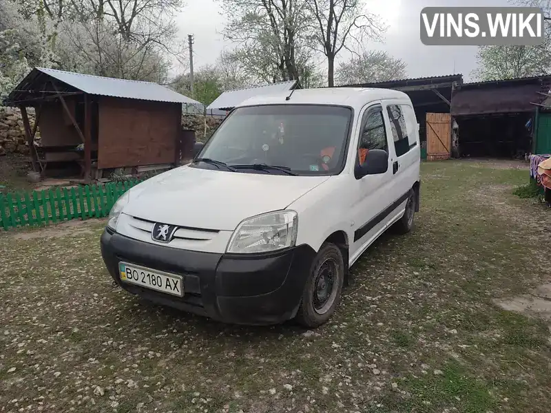 Минивэн Peugeot Partner 2004 1.87 л. Ручная / Механика обл. Тернопольская, Тернополь - Фото 1/11