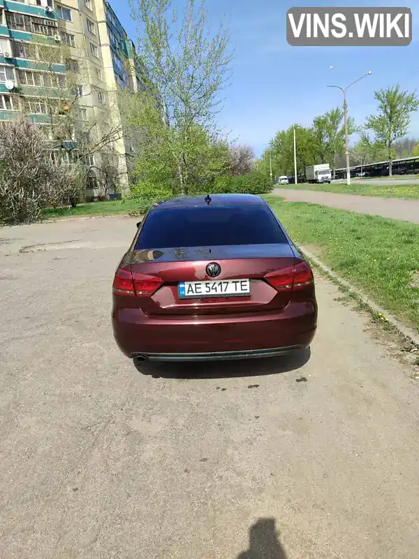 1VWAS7A32EC102516 Volkswagen Passat 2014 Седан 1.8 л. Фото 4