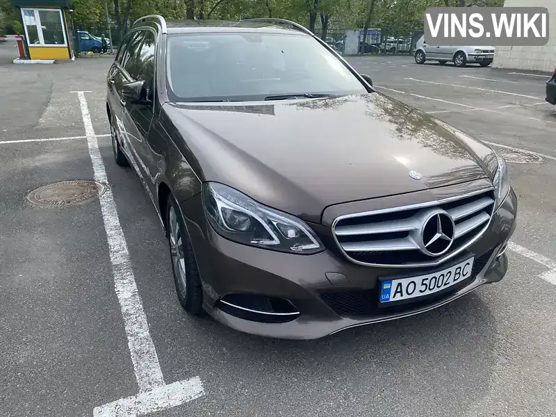 Універсал Mercedes-Benz E-Class 2013 2.1 л. Автомат обл. Київська, Київ - Фото 1/21