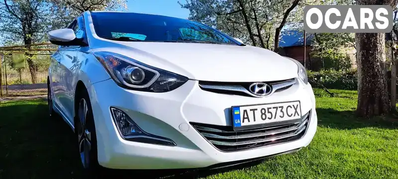 Седан Hyundai Elantra 2014 2 л. Ручна / Механіка обл. Івано-Франківська, Івано-Франківськ - Фото 1/21