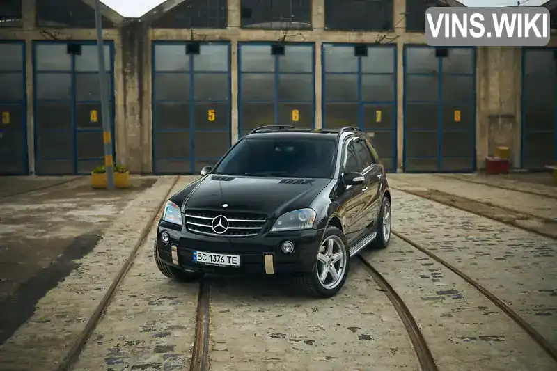 Позашляховик / Кросовер Mercedes-Benz M-Class 2006 4.97 л. Автомат обл. Львівська, Львів - Фото 1/21