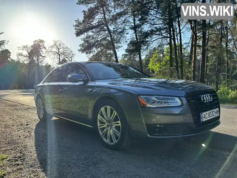 Седан Audi A8 2015 3 л. Автомат обл. Волинська, Луцьк - Фото 1/19