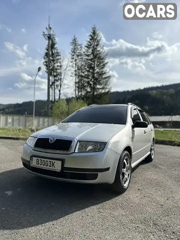 Універсал Skoda Fabia 2002 1.39 л. Ручна / Механіка обл. Івано-Франківська, Верховина - Фото 1/21