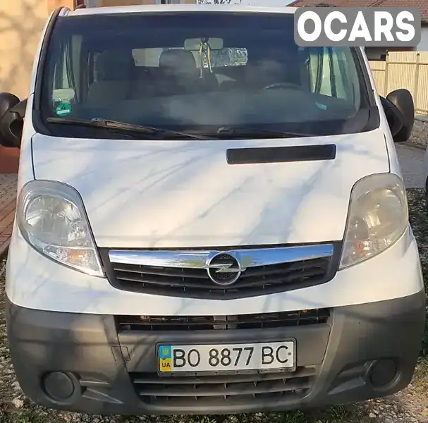 Минивэн Opel Vivaro 2008 2.5 л. Ручная / Механика обл. Тернопольская, Тернополь - Фото 1/14