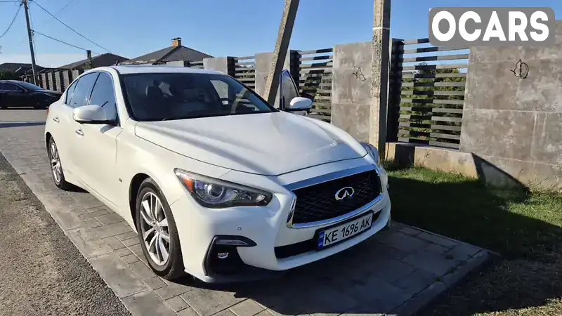 Седан Infiniti Q50 2015 3.7 л. Автомат обл. Дніпропетровська, Дніпро (Дніпропетровськ) - Фото 1/20