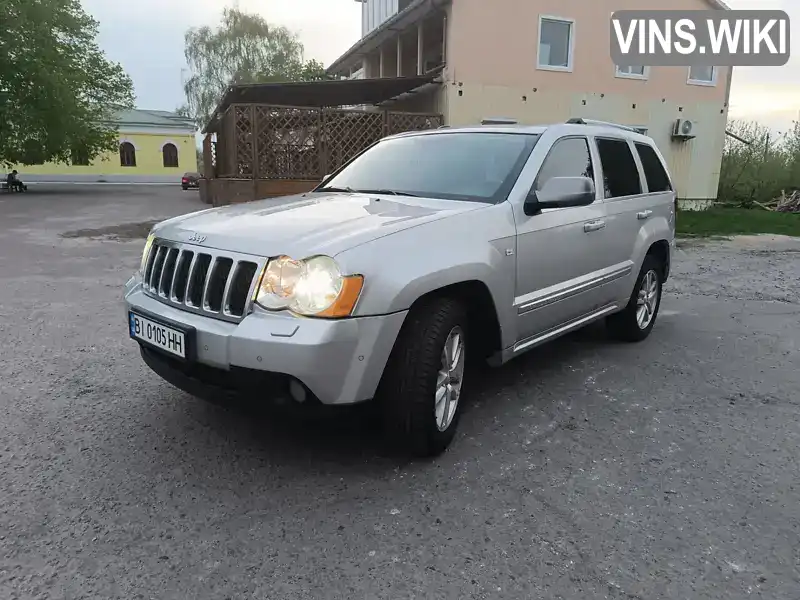 Внедорожник / Кроссовер Jeep Grand Cherokee 2008 2.99 л. Автомат обл. Полтавская, Полтава - Фото 1/20