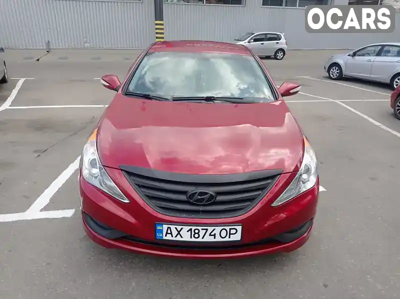 Седан Hyundai Sonata 2014 2.36 л. Автомат обл. Харківська, Харків - Фото 1/16