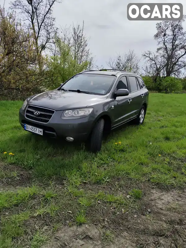 Внедорожник / Кроссовер Hyundai Santa FE 2006 2.2 л. Автомат обл. Полтавская, Гадяч - Фото 1/21