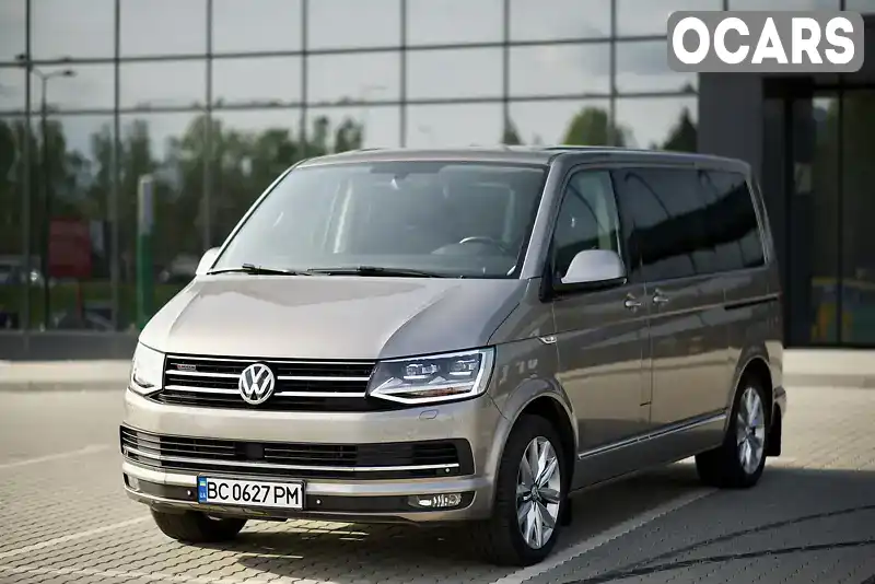 Мінівен Volkswagen Multivan 2016 1.98 л. Автомат обл. Львівська, Львів - Фото 1/21